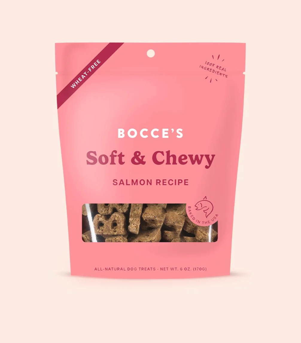 BOCCES BAKERY\ Salmon Soft & Chewy 6oz