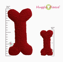 Load image into Gallery viewer, Jolly Red HuggleFleece™ Bone

