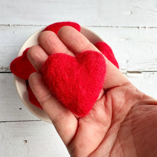 Load image into Gallery viewer, One Red Felt Heart
