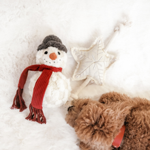 Load image into Gallery viewer, SNOWMAN//ENRICHMENT DOG TOY // HOLIDAY

