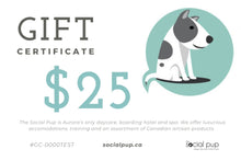 Load image into Gallery viewer, The Social Pup Gift Certificate
