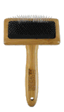 Load image into Gallery viewer, Slicker Brush with Stainless Steel Pins by Bamboo Groom
