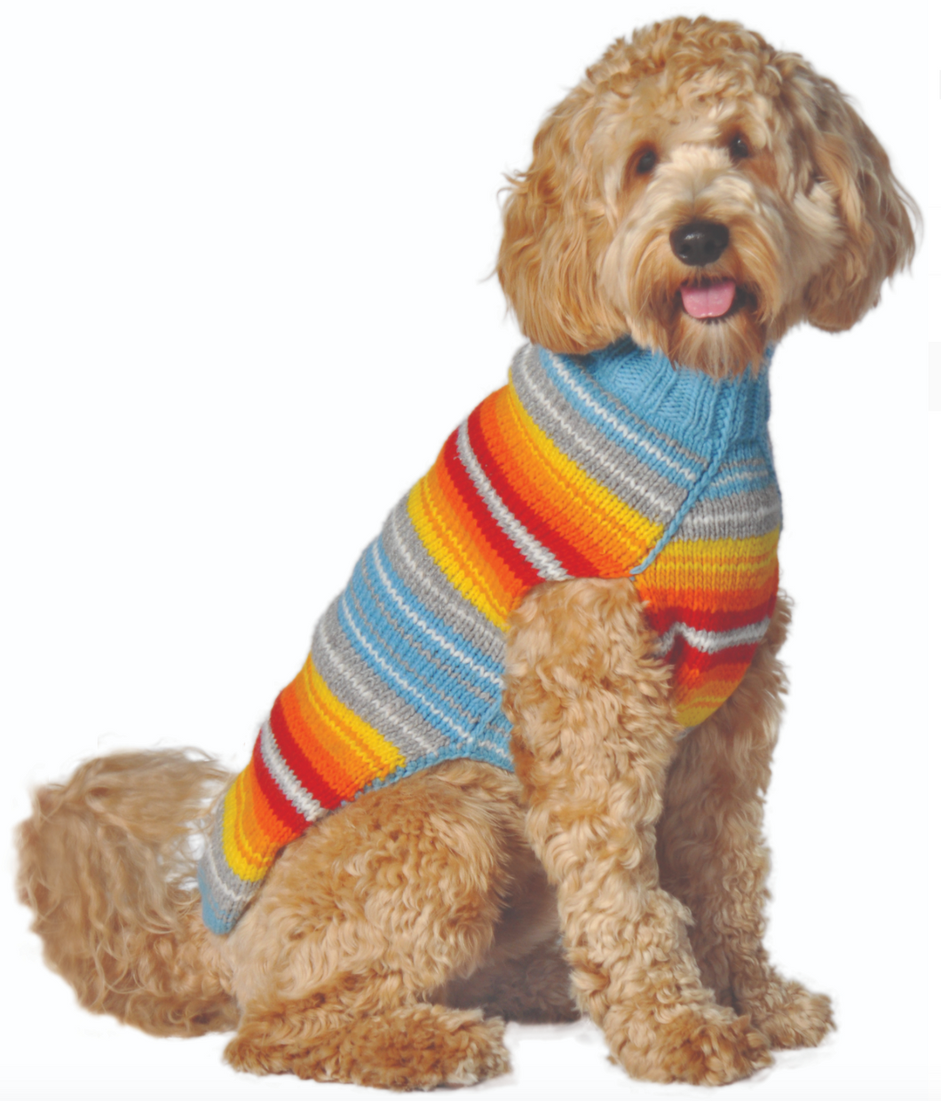 Chilly Dog Sweaters – Turquoise Serape