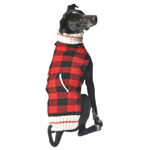 Chilly Dog Sweaters – Buffalo Plaid