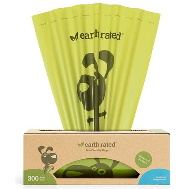 300 Bags on a Large Single Roll – Unscented by Earth Rated