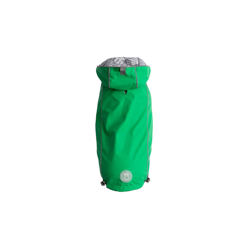 GF Pet Reversible Elasto-Fit Raincoat - Green