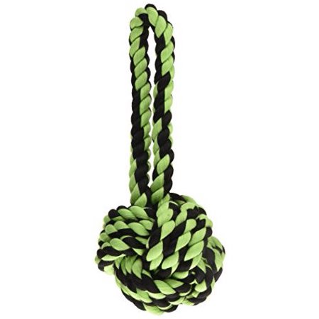 Multipet Nuts For Knots With Tug Rope Dog Toy