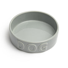 Load image into Gallery viewer, Classic Dog Grey Pet Bowl
