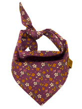Load image into Gallery viewer, Autumn Floral Bandana by Puppy Riot
