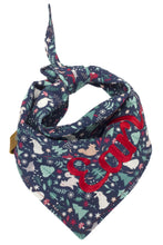 Load image into Gallery viewer, Woodland Christmas Bandana by Puppy Riot
