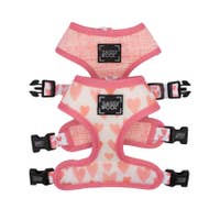 Load image into Gallery viewer, &#39;Dolce Rose&#39; Reversible Dog Harness by Sassy Woof
