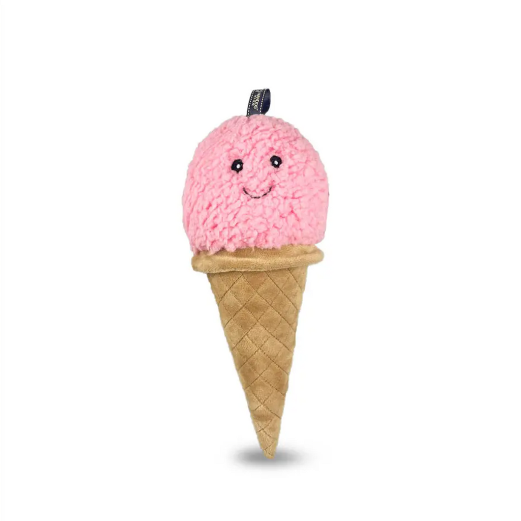 Bff Strawberry Ice Cream Dog Plush Toy