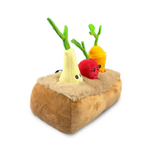 Load image into Gallery viewer, Hiding Veggies Interactive Plush Dog toy
