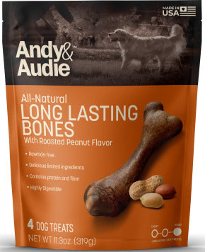 Andy & Audie Rawhide Free Long Lasting Bones 6