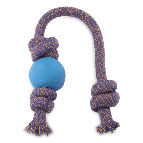 Natural Rubber Ball on Rope by Beco