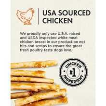 Load image into Gallery viewer, Canine Naturals Hide Free Chicken Recipe Sticks

