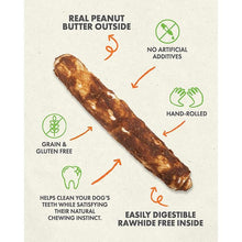 Load image into Gallery viewer, Canine Naturals Hide Free Peanut Butter Recipe Sticks
