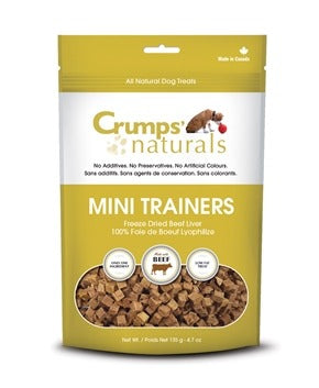 Crumps' Naturals - Mini Trainers - Freeze Dried Beef Liver