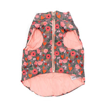 Load image into Gallery viewer, Petal Power Reversible Puffer Vest
