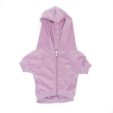 Load image into Gallery viewer, The Lilac Velour Hoodie
