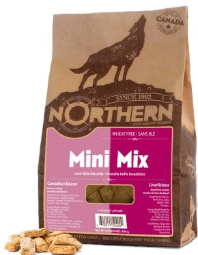 Northern Mini Mix - Wheat Free Biscuits - Canadian Bacon & Liverlicious