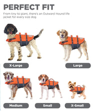 Load image into Gallery viewer, Outward Hound Ripstop Dog Life Jacket
