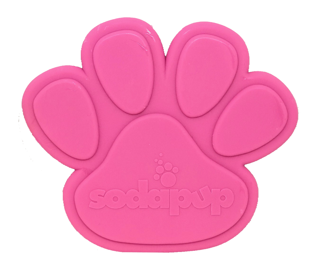 SP PAW PRINT ULTRA DURABLE NYLON DOG CHEW TOY FOR AGGRESSIVE CHEWERS - PINK
