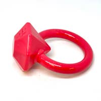 Diamond Ring Durable Nylon Teething Ring for Puppies