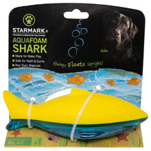 Load image into Gallery viewer, STARMARK™ AQUAFOAM SHARK DOG TOY
